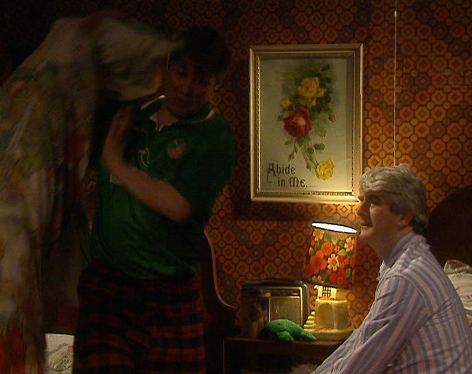 I'M SORRY, TED, I'M GOING TO SLEEP IN THE SPARE ROOM. 