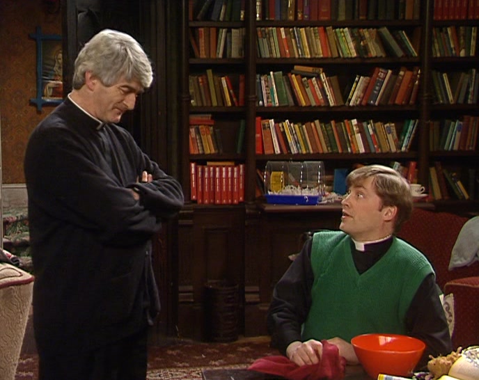 DON'T WORRY ABOUT IT, TED. DID YOU PHONE HABITAT? 