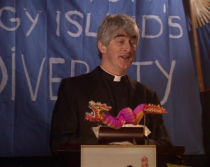 NAMELY, CHINESE PEOPLE AND PEOPLE FROM CRAGGY ISLAND. 