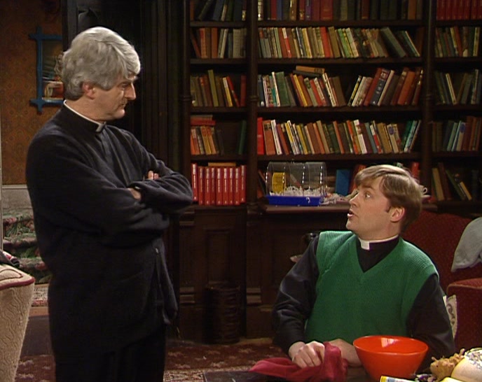 DON'T WORRY ABOUT IT, TED. DID YOU PHONE HABITAT? 