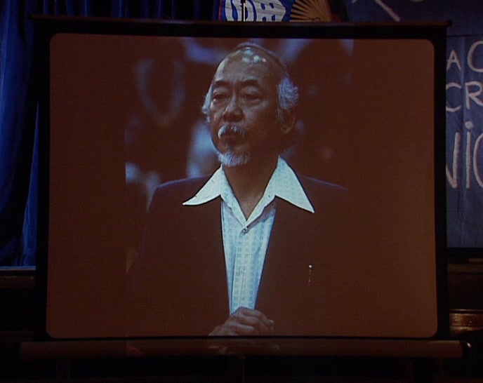 MY FAVOURITE FILM, NOT BECAUSE OF THE KARATE KID, 