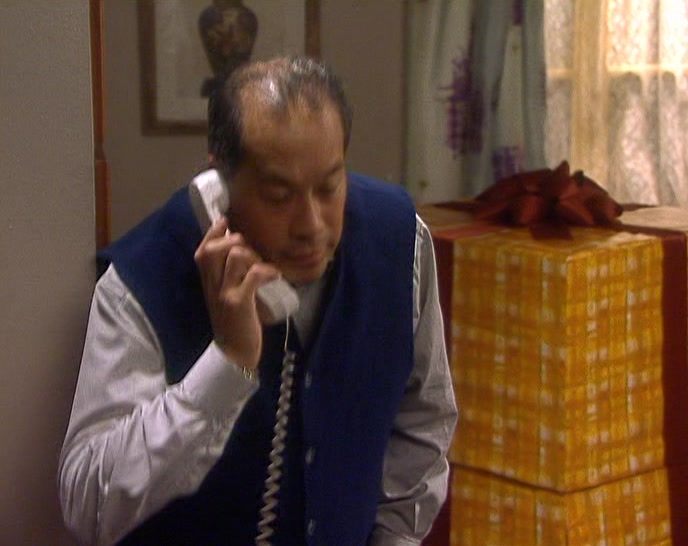 - HELLO? - UH, SORRY AGAIN... 