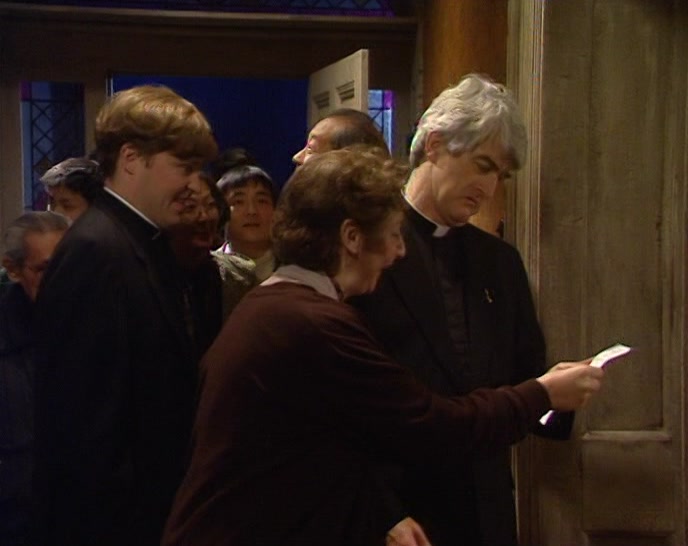 - THERE WAS THIS LETTER. - LETTER? 