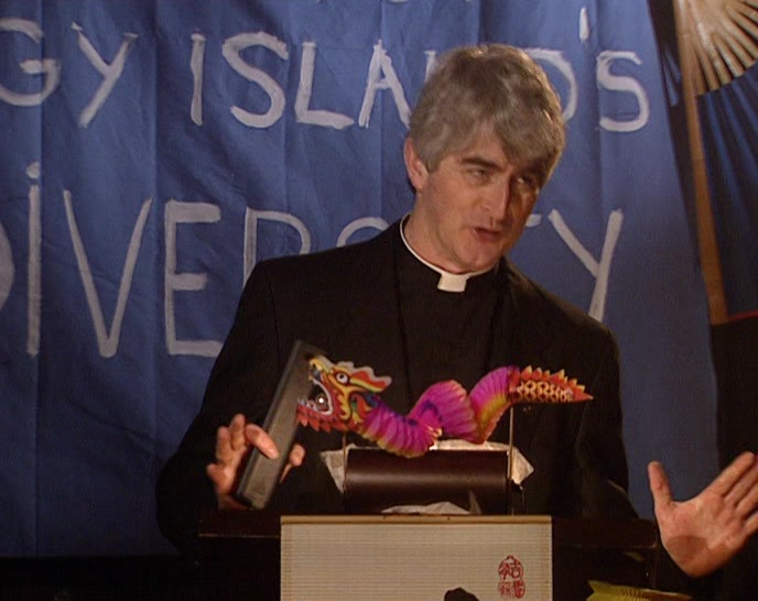 OF COURSE, THERE ARE NO MAORIS ON CRAGGY ISLAND. 