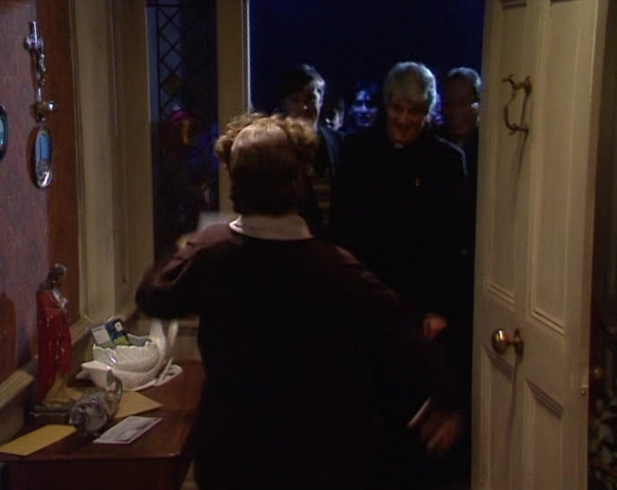 MRS DOYLE, WE HAVE GUESTS.  