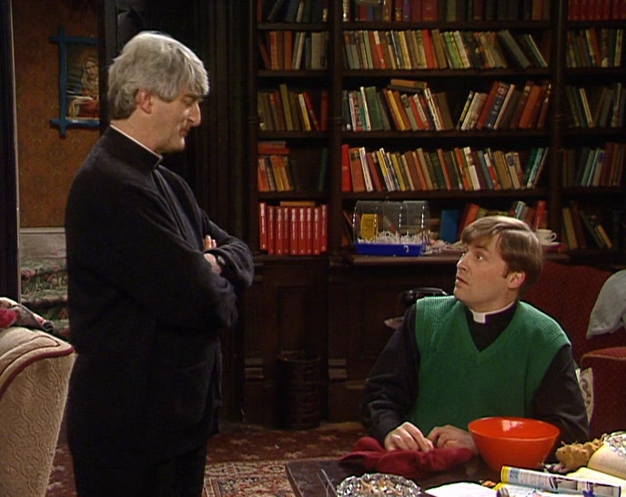 PRIEST'S SOCKS, REALLY BLACK ONES.  