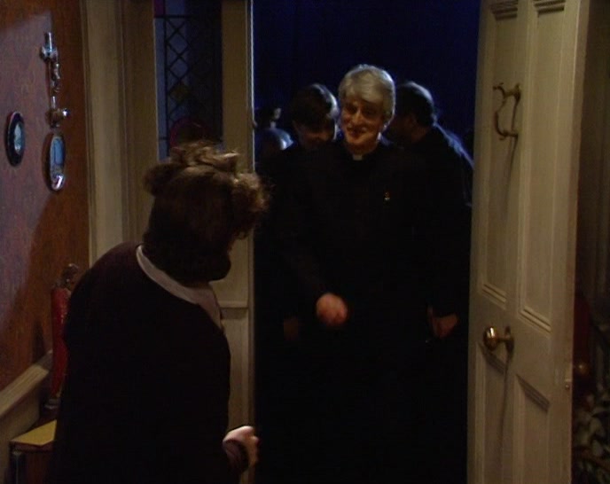MRS DOYLE, WE HAVE GUESTS.  