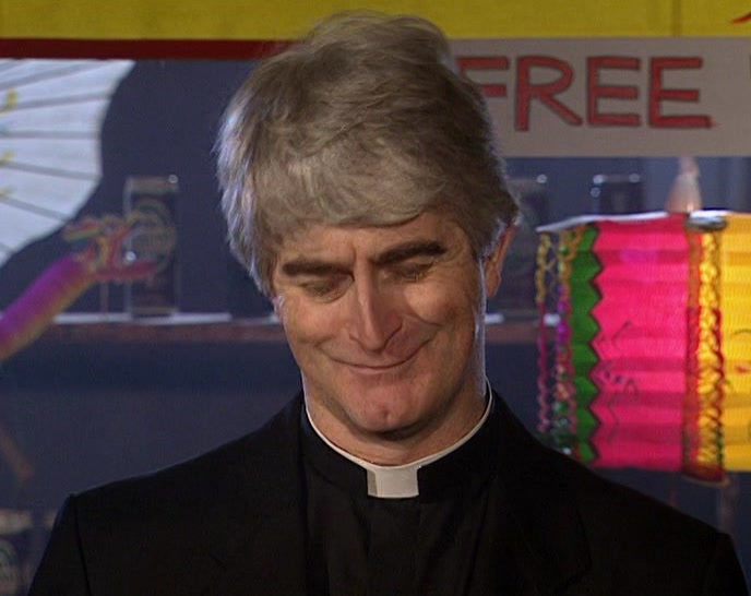 THANK YOU, FATHER CRILLY.  