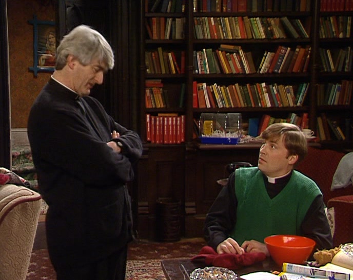 PRIEST'S SOCKS, REALLY BLACK ONES.  