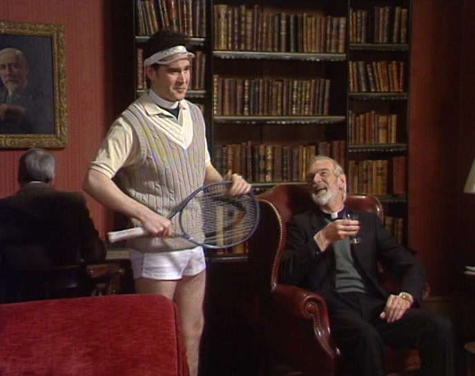 NO, THANKS, DARREN. WHAT TIME ARE WE GOING TO THE RACES? 