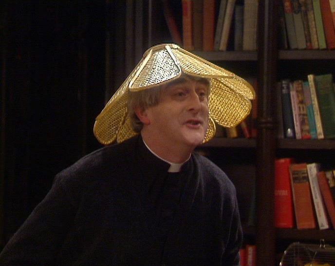 COME ON, DOUGAL, LIGHTEN UP.  