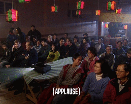 (APPLAUSE)  