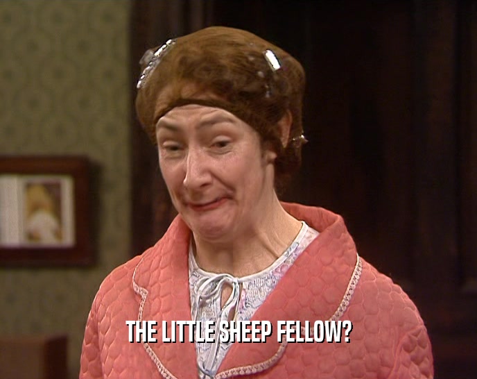 THE LITTLE SHEEP FELLOW?  
