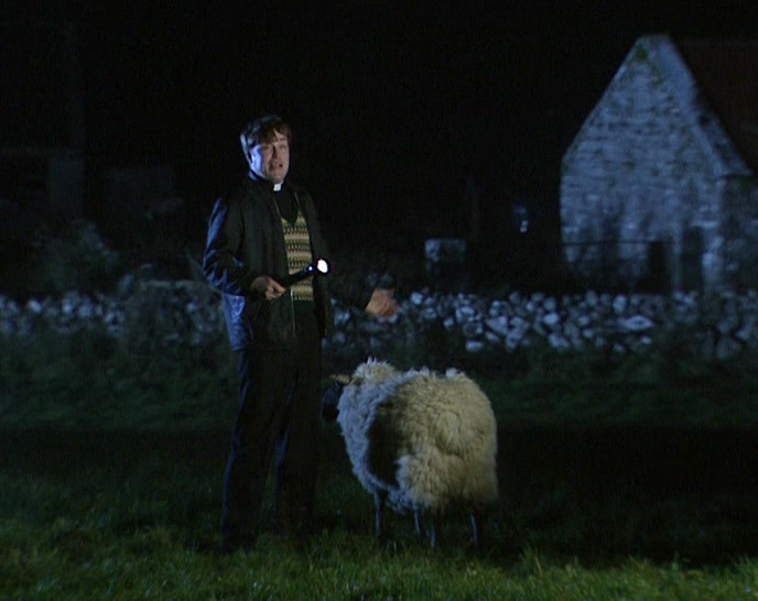 HE'S FINE! HE MUST'VE REALISED IT WAS A BIG STEREO IN A TREE! 