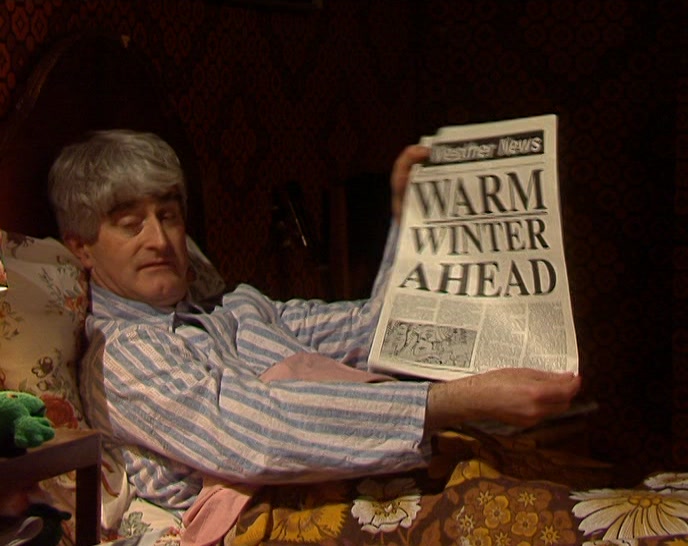 AND LOOK WHAT THE WEATHER NEWS SAYS.  
