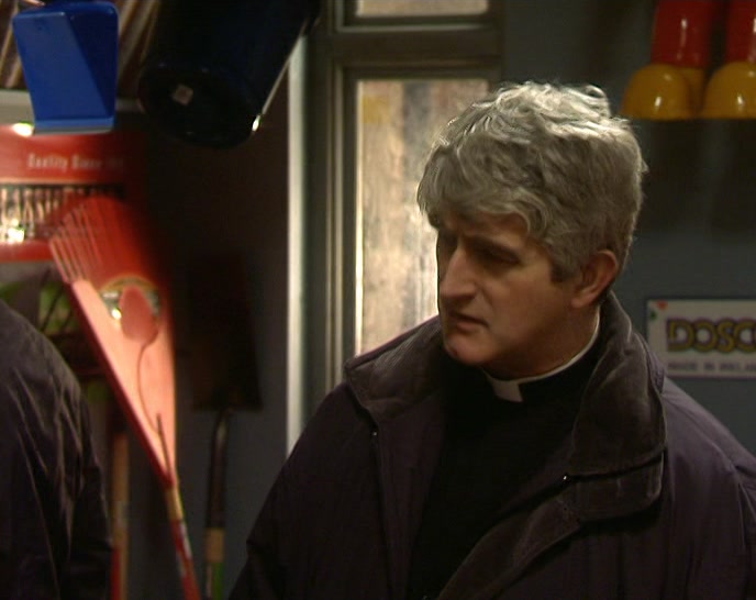 IS THERE, UM, IS THERE SOMEONE IN THE CUPBOARD? 