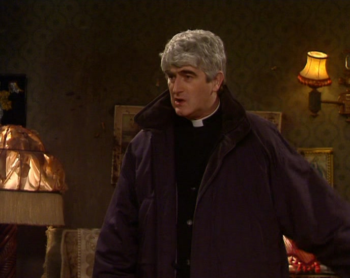 I TOLD YOU TO KEEP THE DOOR CLOSED.  