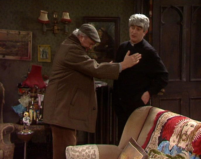 DOUGAL, DON'T LET CHRIS WANDER OFF.  