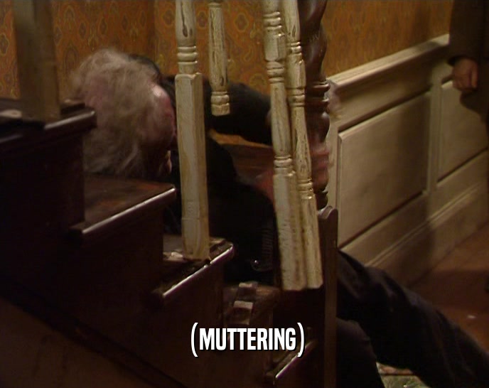 (MUTTERING)  