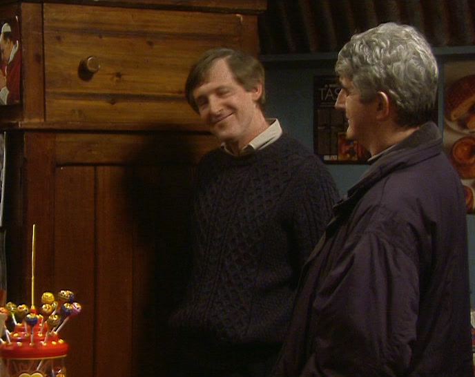 (MARY) I'M BETTER OFF HERE. WHAT CAN I DO YOU FOR, FATHER? 