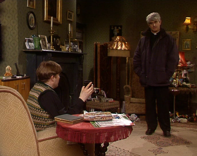 (TED) 'DON'T LET HIM WANDER OFF...'  