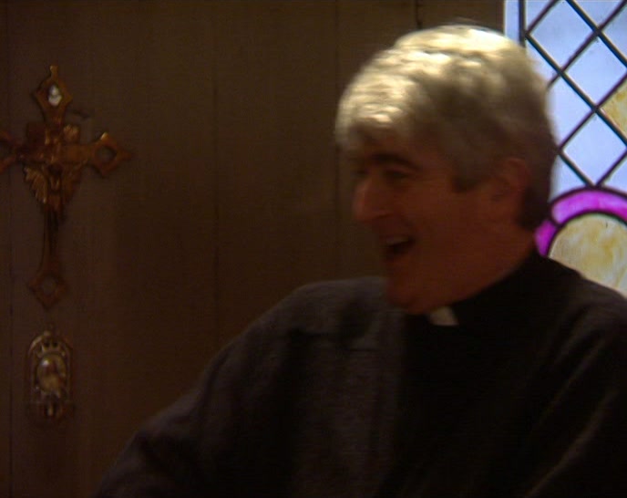 OR ELSE A JUMPER AND A FEW CHOPS! (LAUGHS) 