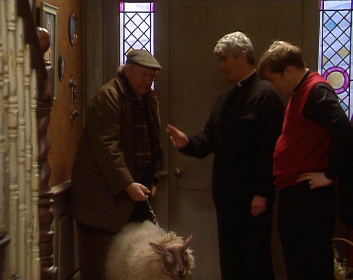 WE'LL MAKE HIM INTO A NEW SHEEP.  