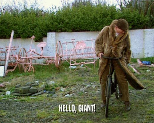 HELLO, GIANT!  