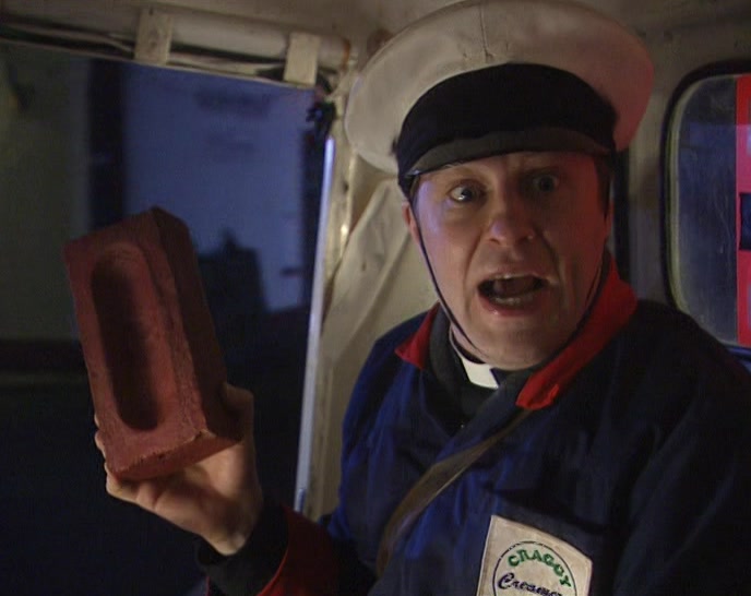 TED, YOU FORGOT YOUR BRICK!  
