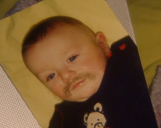 BUT IF YOU TOOK THIS MOUSTACHE,  
