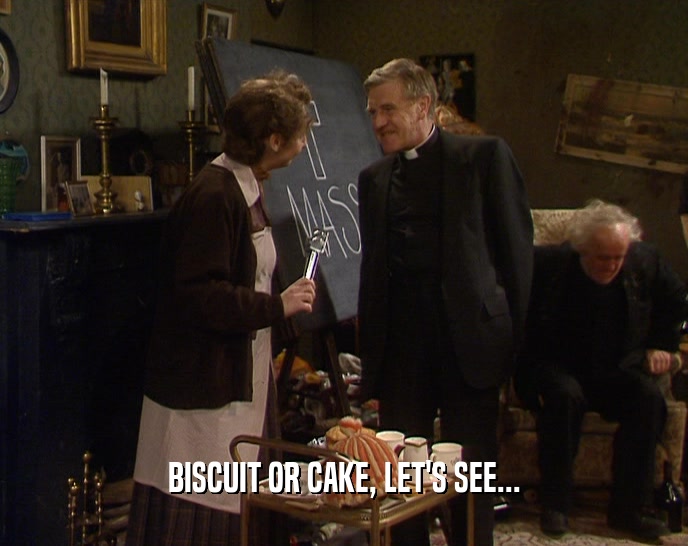 BISCUIT OR CAKE, LET'S SEE...
  