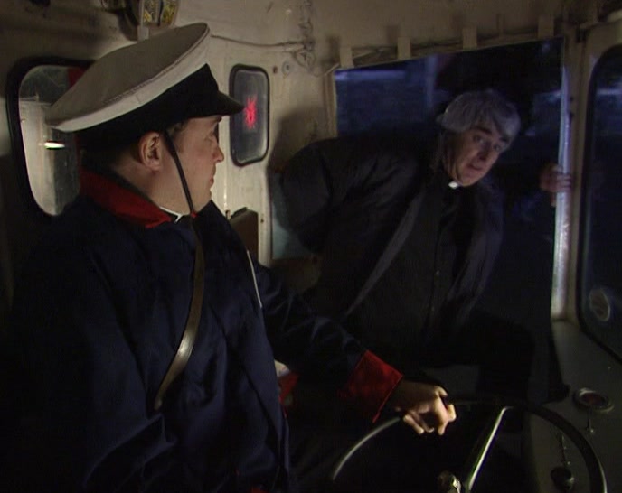 STEP OFF THE MILK FLOAT, DOUGAL!  