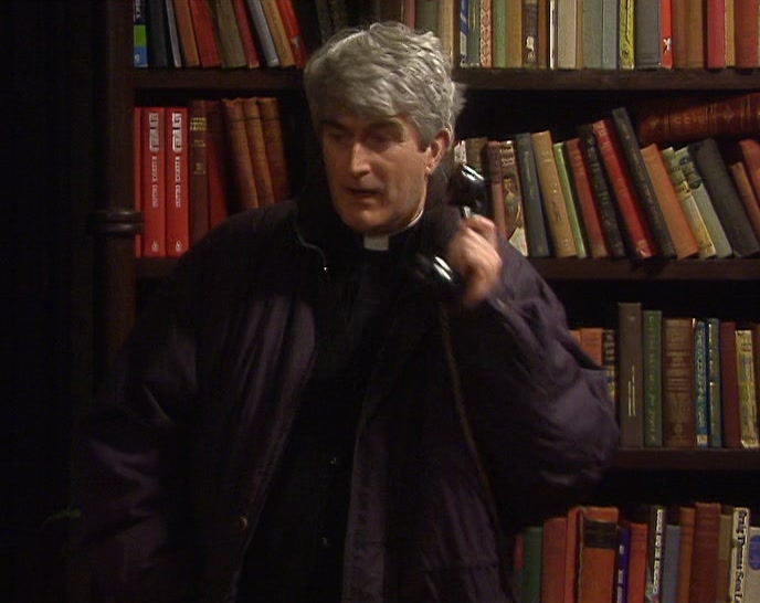 - IT'LL GO OFF. - OH, MY GOD, DOUGAL! 