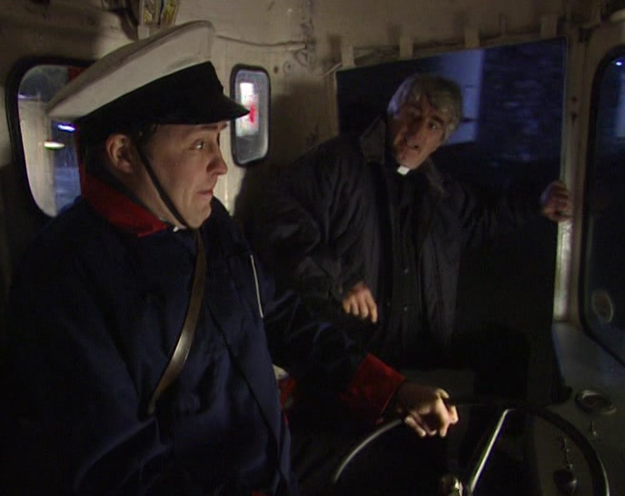 STEP OFF THE MILK FLOAT, DOUGAL!  