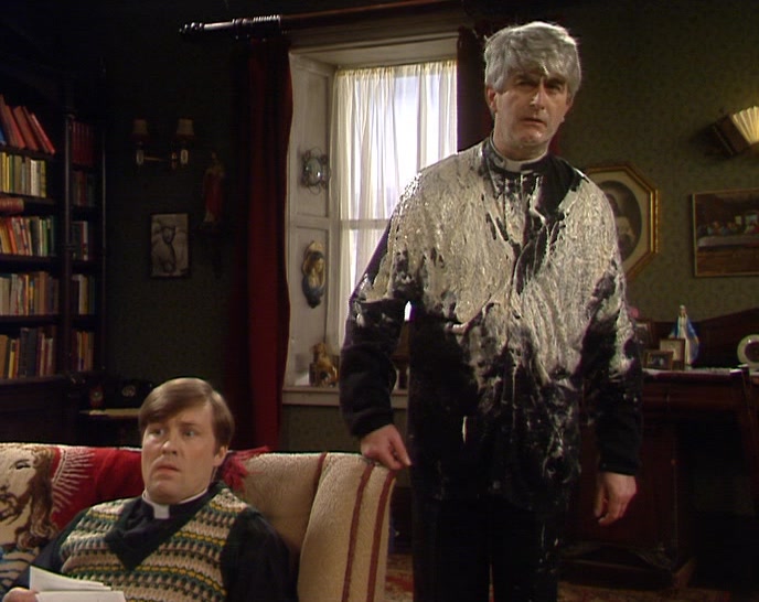 MRS DOYLE LOOKS VERY DIFFERENT TODAY.  