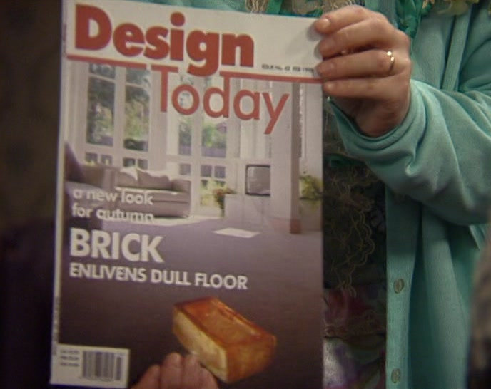 I GOT THE IDEA FROM A MAGAZINE.  