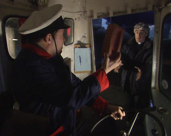 PUT IT BACK! PUT IT BACK! RUN, DOUGAL! 