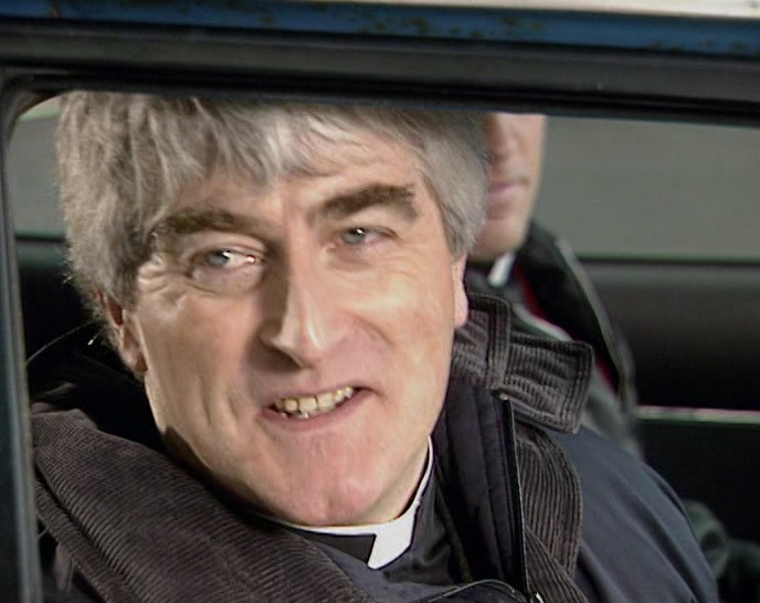 - HELLO, FATHER CRILLY. - HELLO, MRS DINEEN. 