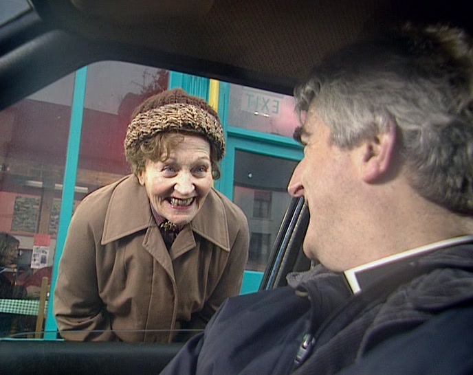 - HELLO, FATHER CRILLY. - HELLO, MRS DINEEN. 