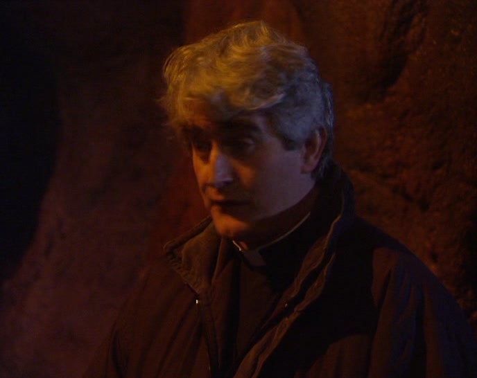 - GOOD IDEA, FATHER. - HOW LONG HAVE YOU BEEN IN HERE? 