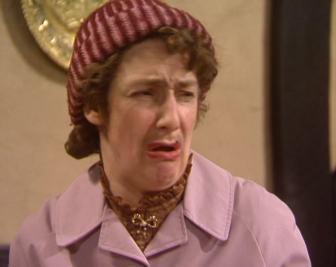 OH, GOD, POOR MR SWEENEY. HE WOULDN'T LIKE THAT AT ALL. 
