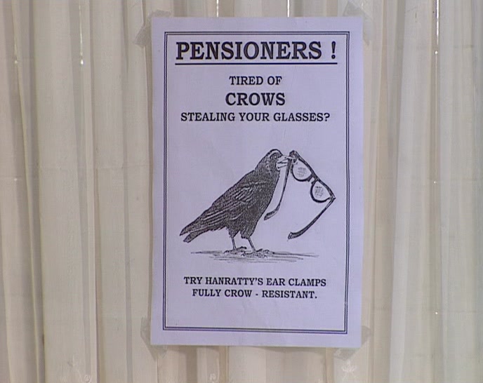 (CROW SCREECHING, JACK SHOUTING)  