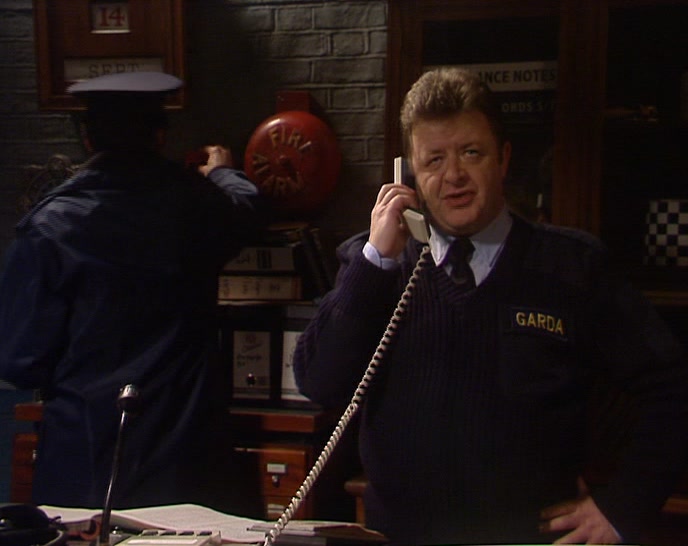 FIRST NAME, MRS... (FIRE BELL RINGS) ..DOYLE? 