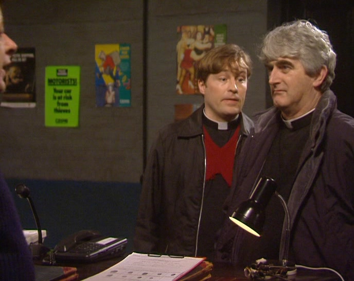 - TED... - SHUT UP, DOUGAL. 