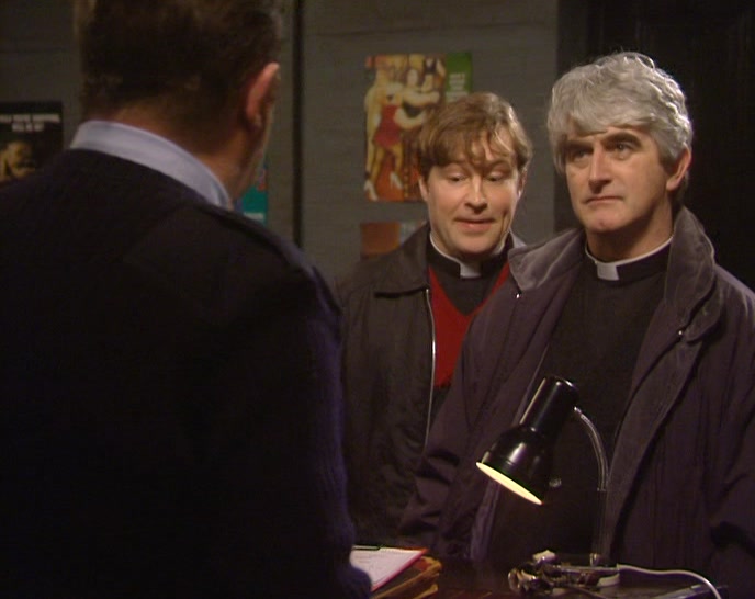 - TED. - DOUGAL, BE QUIET. 