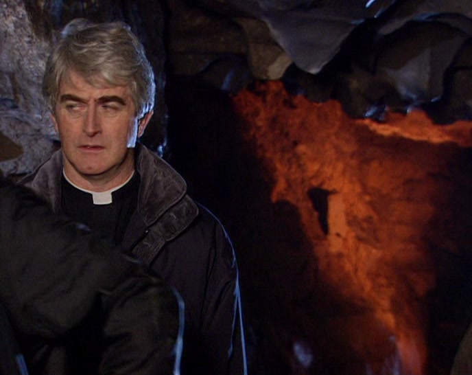 RIGHT. WOW! LOOK AT THAT ROCK OVER THERE. 