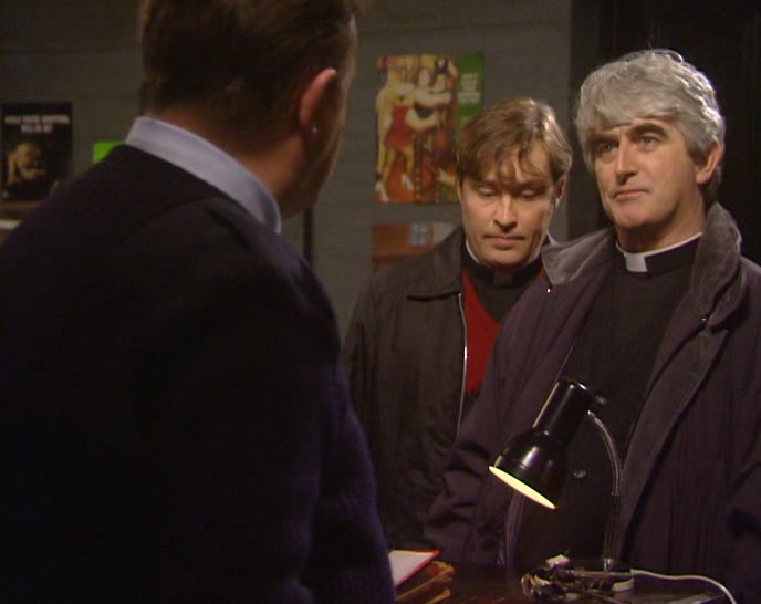 - TED... - SHUT UP, DOUGAL. 