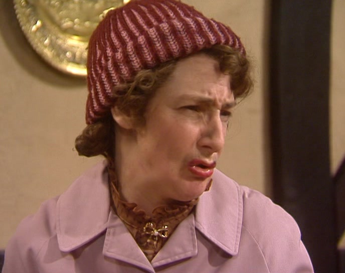 OH, GOD, POOR MR SWEENEY. HE WOULDN'T LIKE THAT AT ALL. 