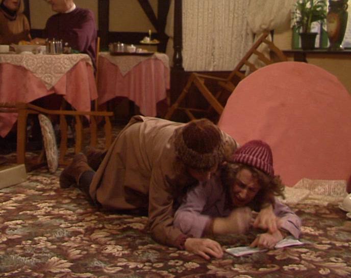 - I AM. - GIVE ME THAT CHEQUE BOOK! 