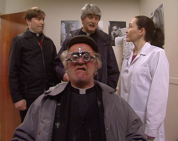 FATHER JACK HAS A FONDNESS FOR SAYING THAT WORD. 